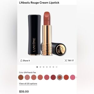 Lancôme L'Absolu Rouge Cream Lipstick